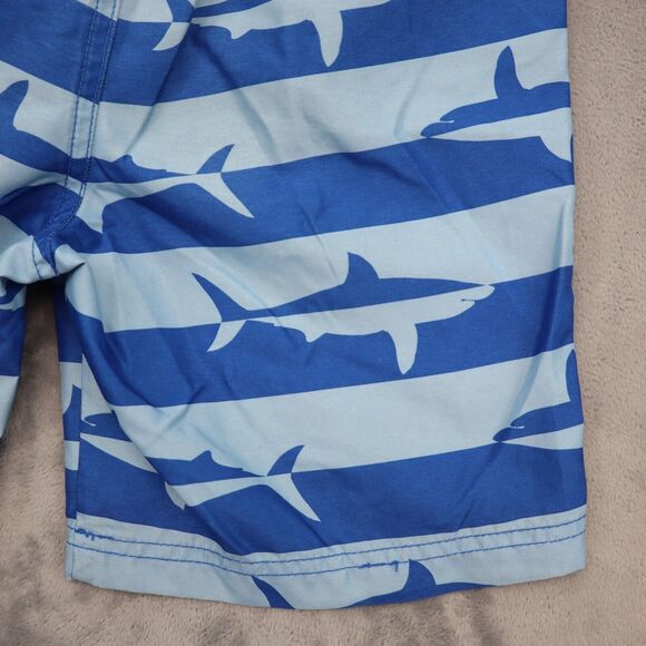 Gymboree Shorts Boys 6 Blue Dolphin Drawstring Stretchable Waist Bottoms - Picture 14 of 15